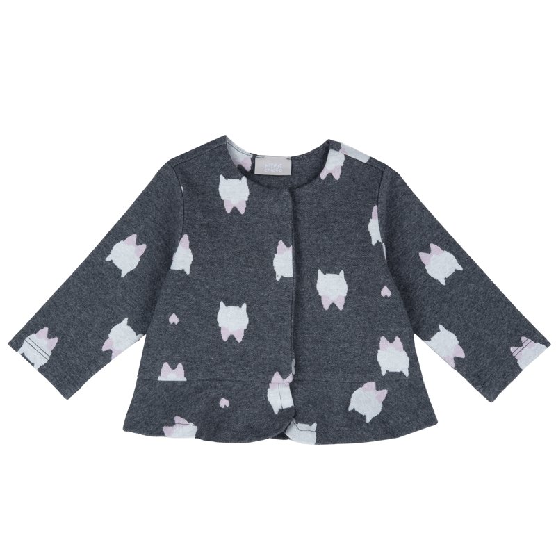 CARDIGAN - DARK GREY