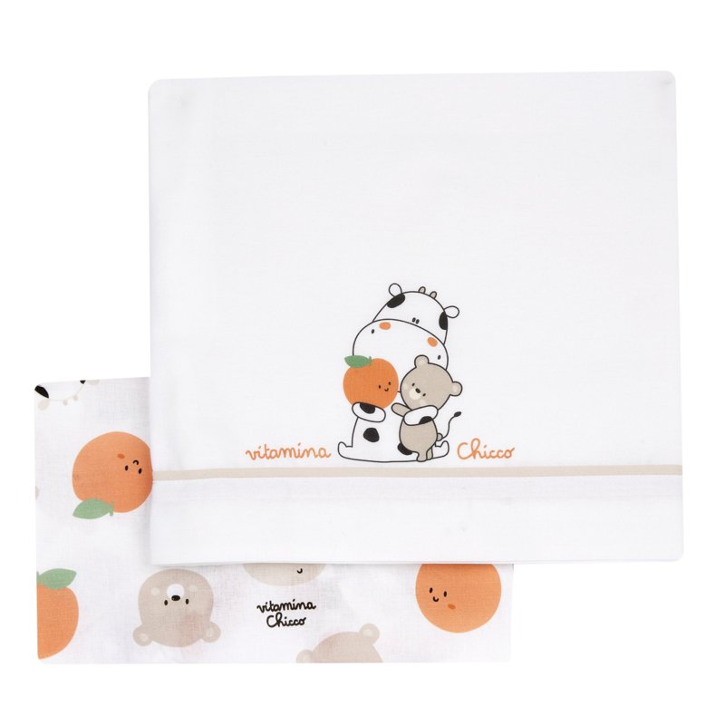 SET 2: PILLOWCASE - NATURAL PRINTED