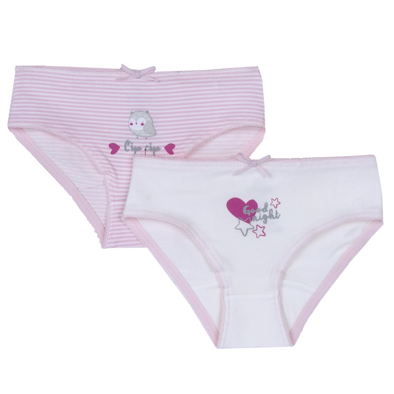 SLIPS 2 PACK - PINK STRIPED