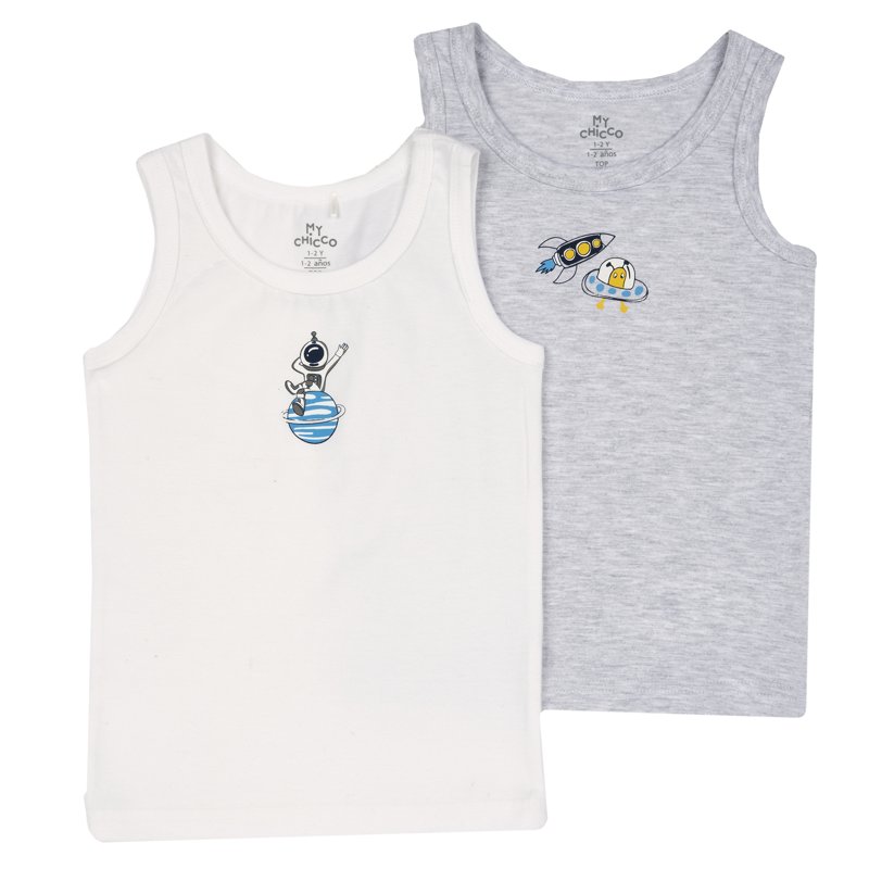 TANK TOP 2 PACK - WHITE