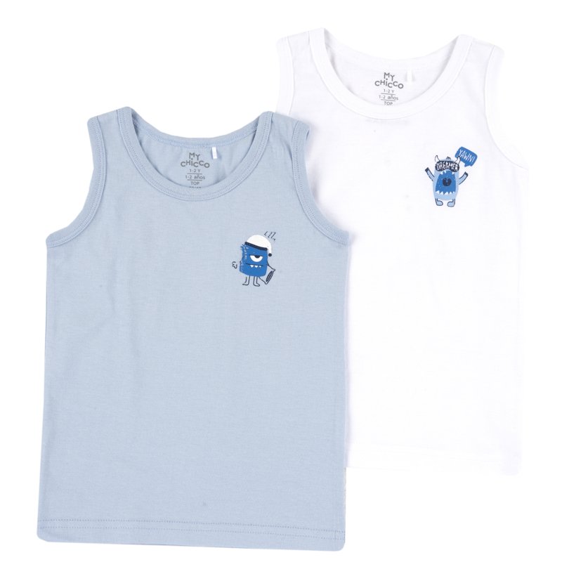 TANK TOP 2 PACK - WHITE