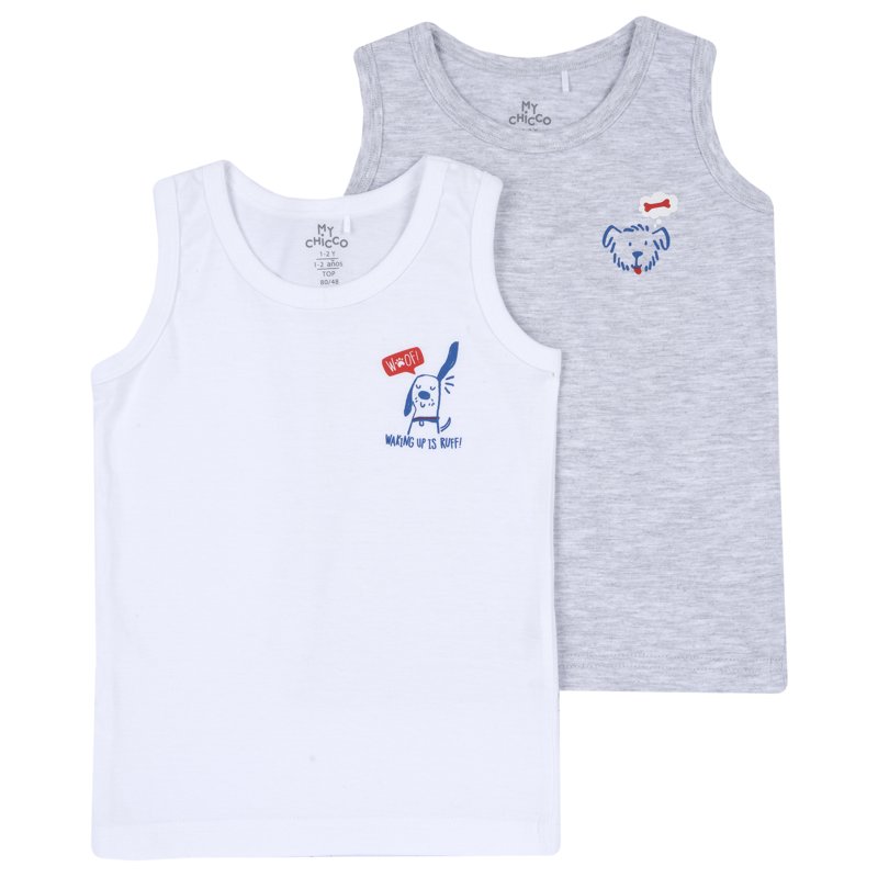 TANK TOP 2 PACK - WHITE