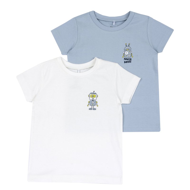 T-SHIRT SHORT SLEEVE 2 PACK - WHITE