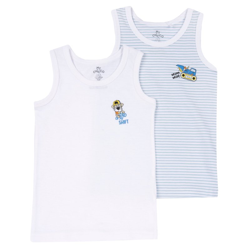 TANK TOP 2 PACK - WHITE
