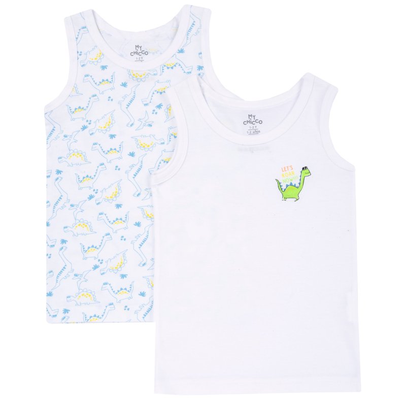 TANK TOP 2 PACK - WHITE