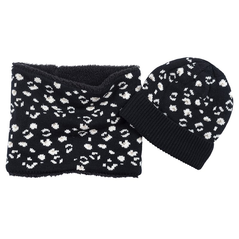 SET 2: HAT + SCARF - BLACK