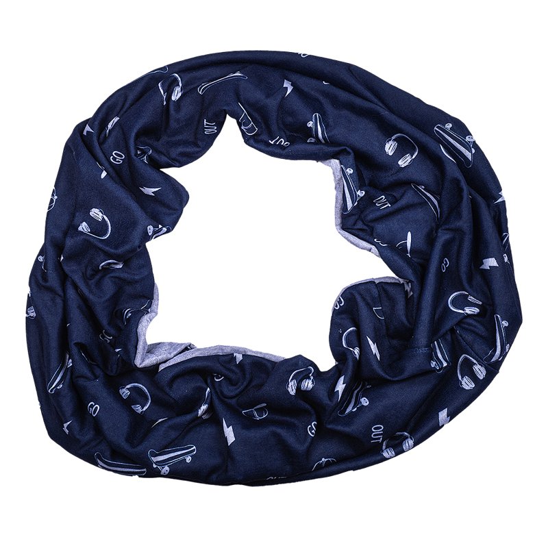 SCARF - DARK BLUE