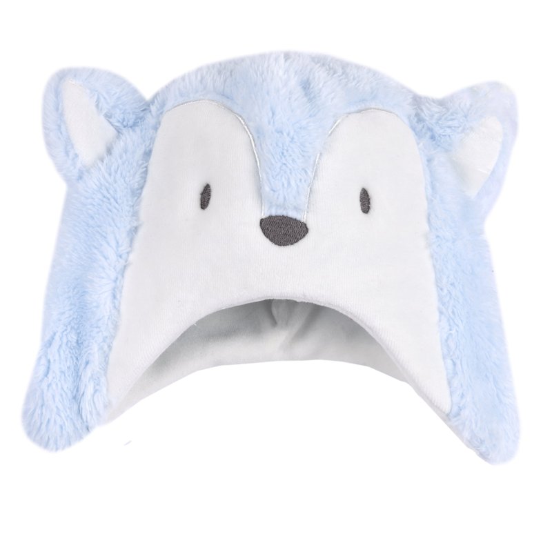 HAT - WHITE/LIGHT BLUE