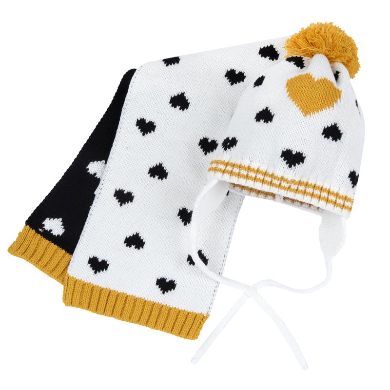 SET 2: HAT + SCARF - NATURAL