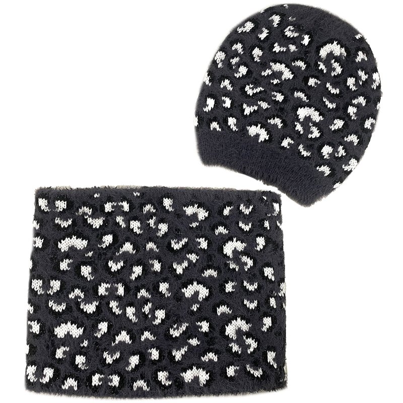 SET 2: HAT + SCARF - DARK GREY