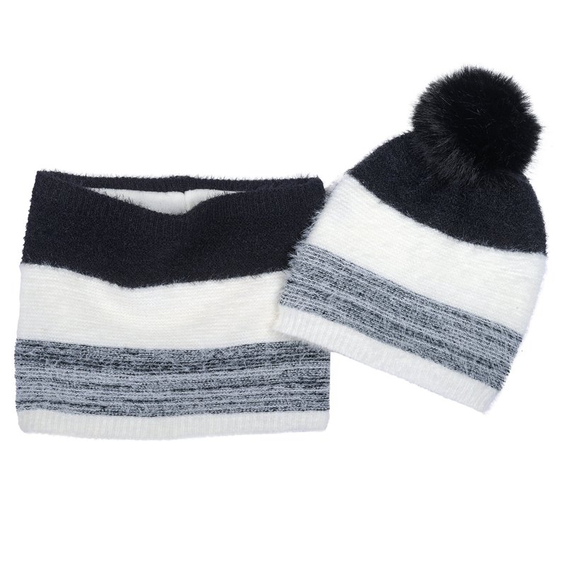 SET 2: HAT + SCARF - NATURAL