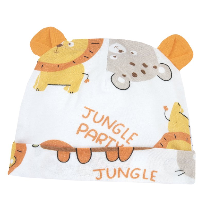 HAT - ORANGE PRINTED