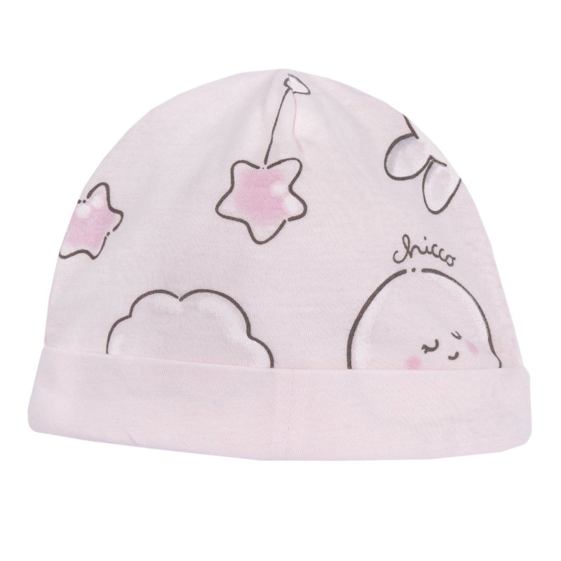 HAT - PINK PRINTED
