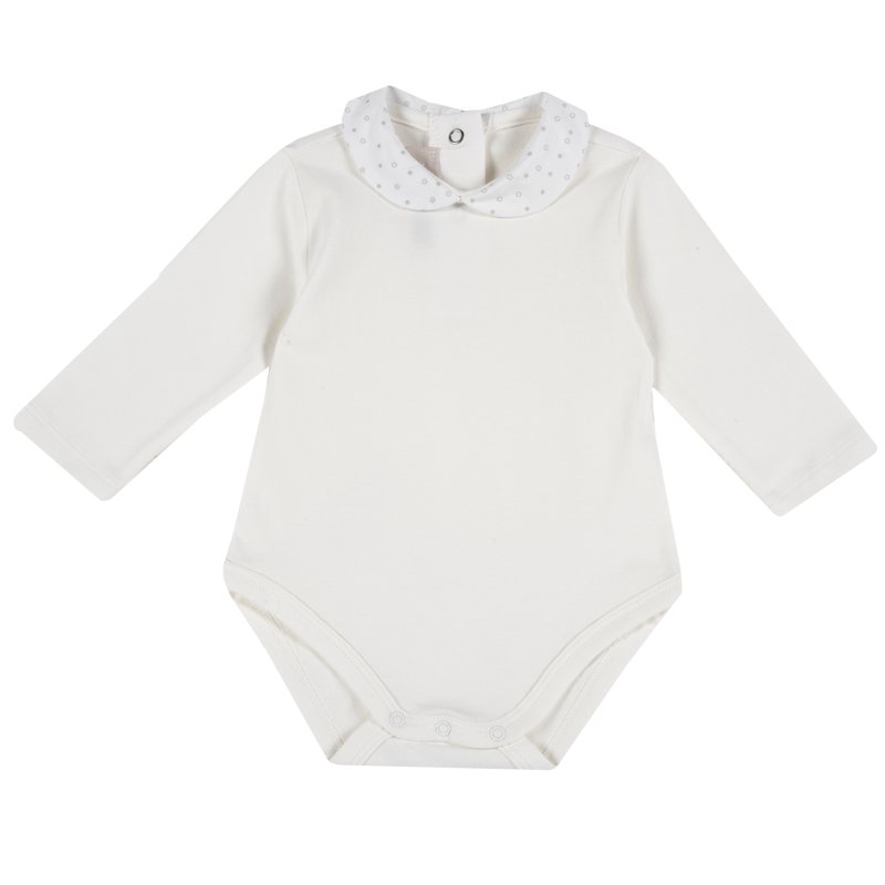 BODYSUIT LONG SLEEVE - LIGHT GREY