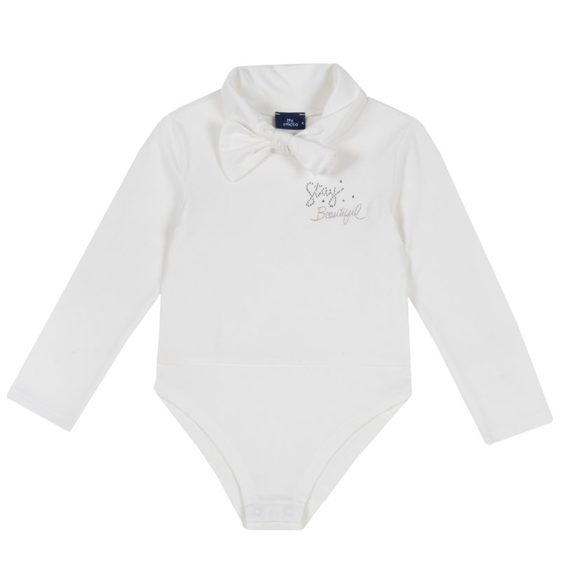 BODYSUIT LONG SLEEVE - WHITE