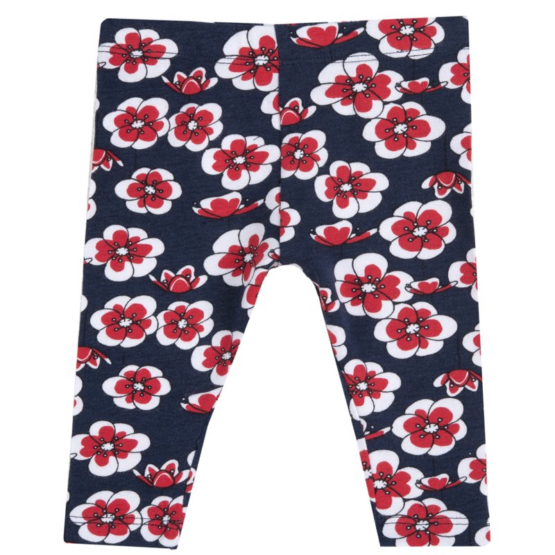 LEGGINGS - BLUE PRINTED