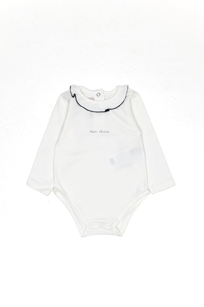 BODYSUIT LONG SLEEVE - WHITE