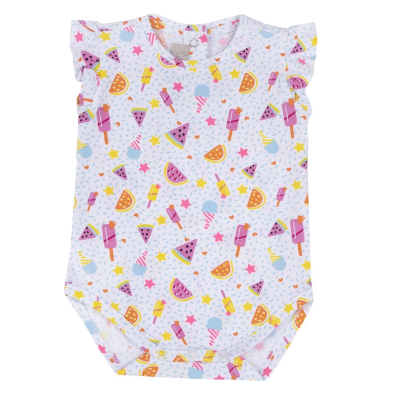 BODYSUIT SLEEVELESS - WHITE