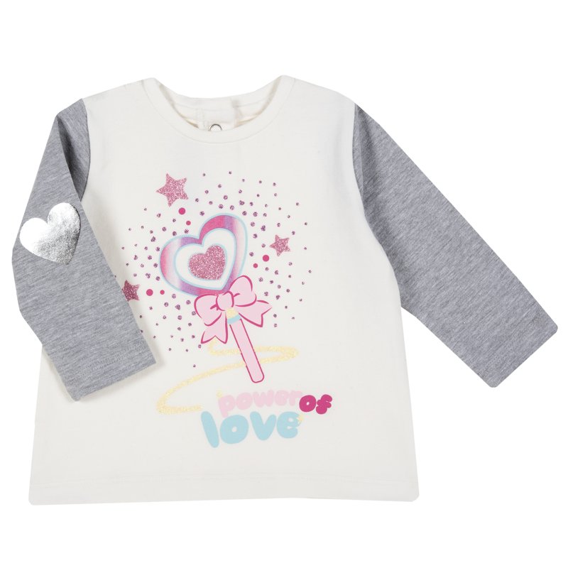 T-SHIRT LONG SLEEVE - WHITE