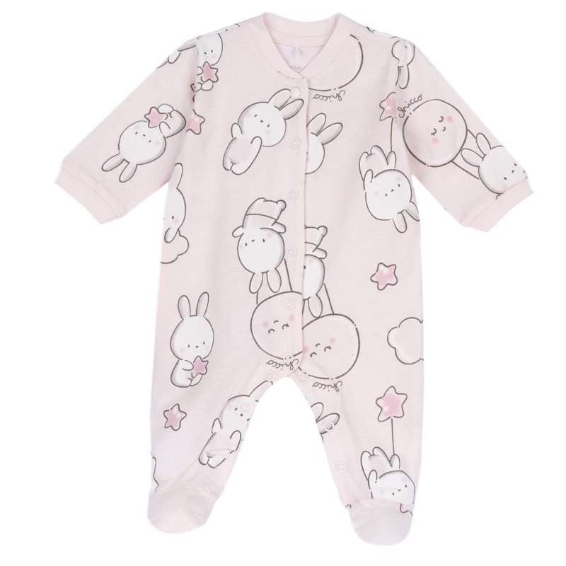 JUMPSUIT - PINK PRINTED