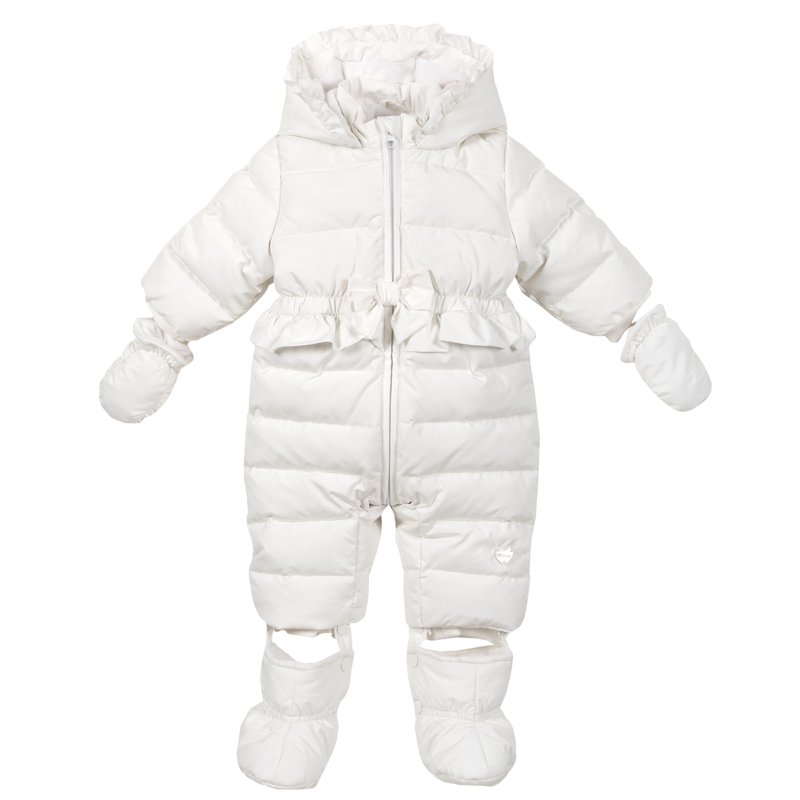 PADDED DOWN JACKET - WHITE