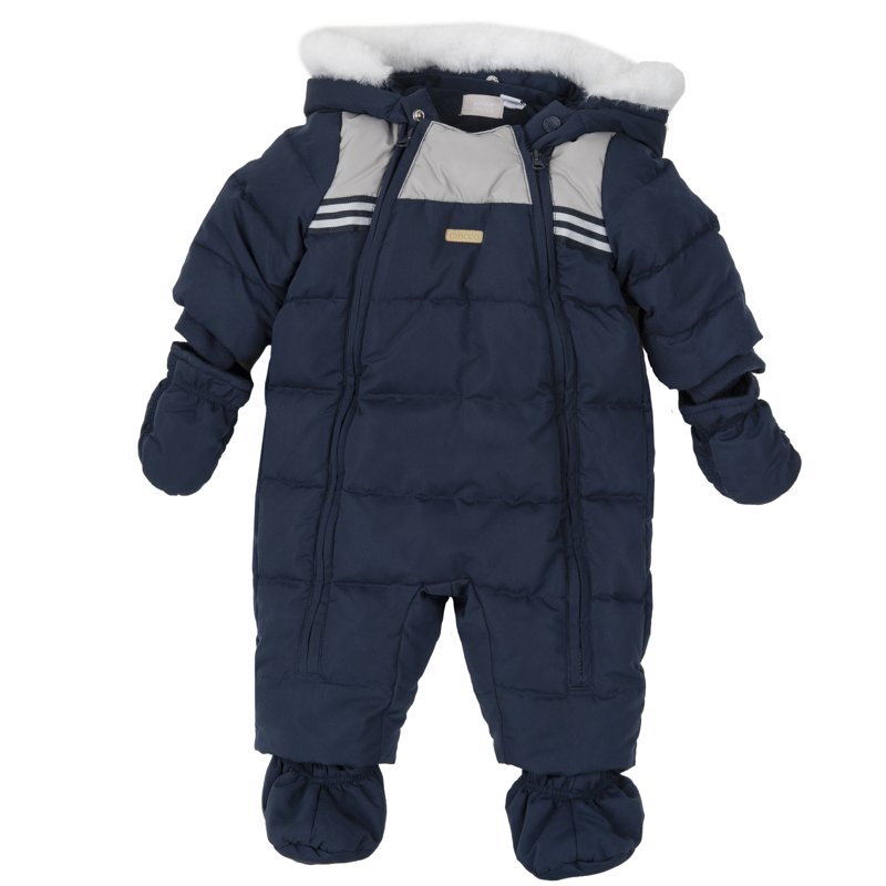 PADDED DOWN JACKET - DARK BLUE