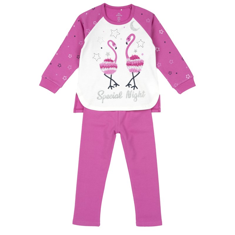 PIJAMA LONG SLEEVE - MEDIUM PINK