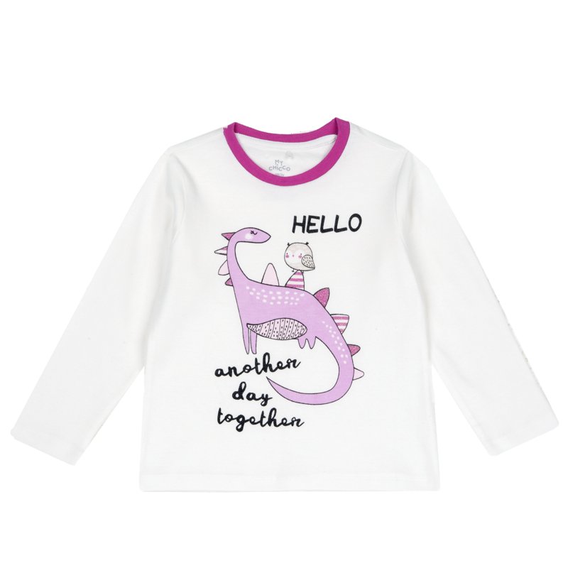 T-SHIRT LONG SLEEVE - WHITE