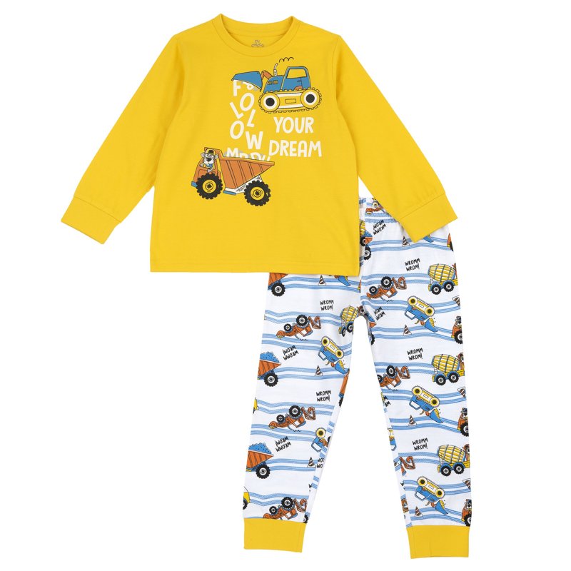 PIJAMA LONG SLEEVE - MEDIUM YELLOW