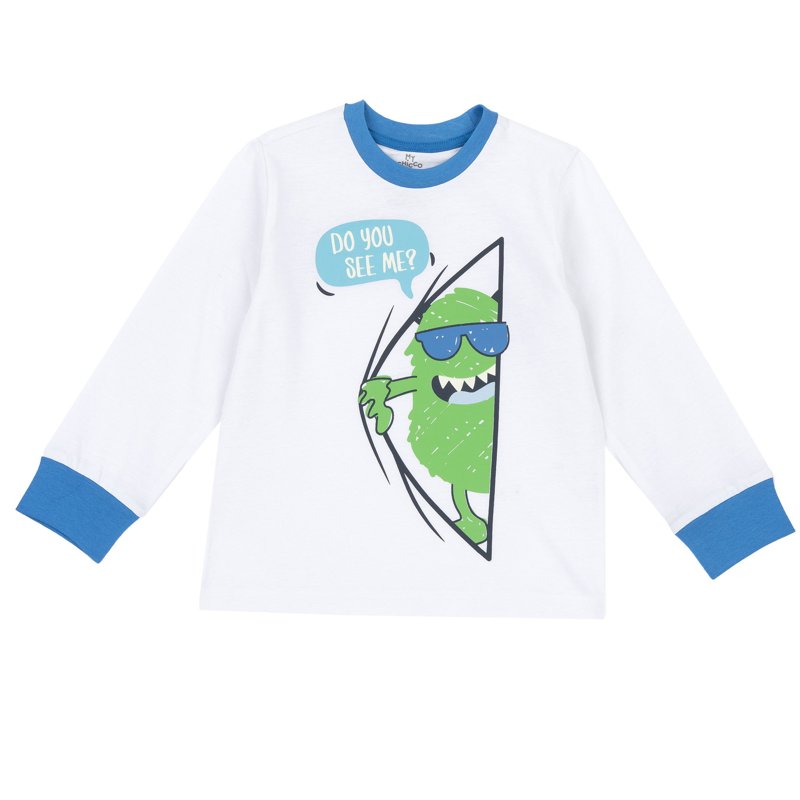 T-SHIRT LONG SLEEVE - WHITE