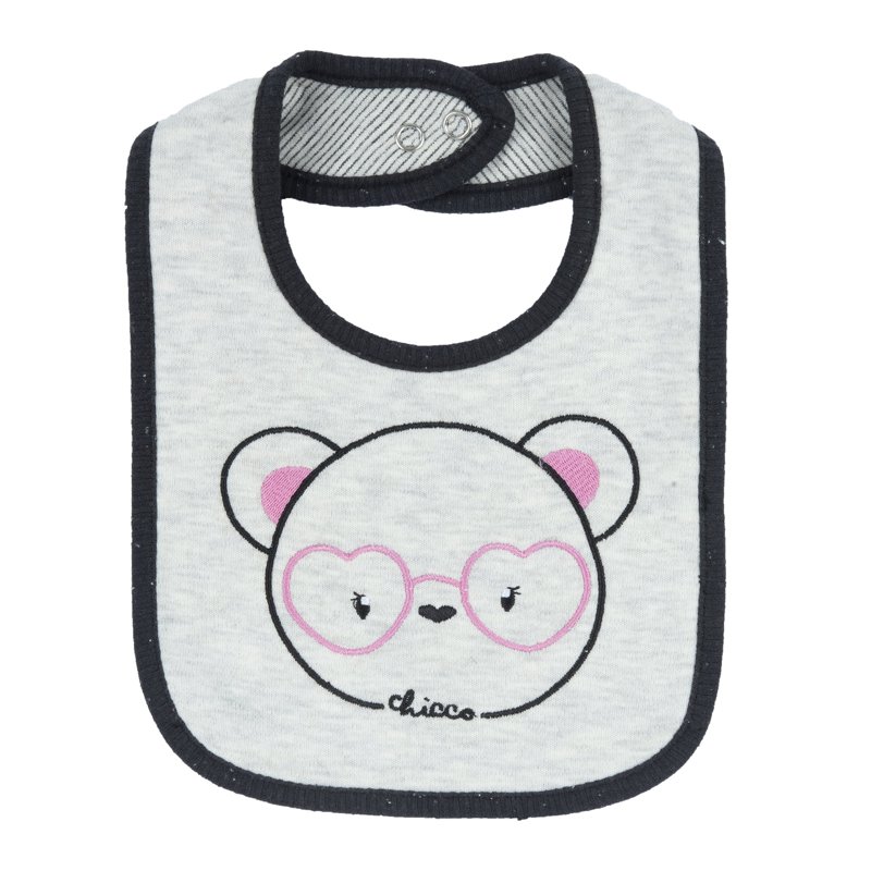 BIB - GREY PRINTED