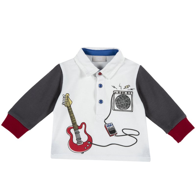 POLO LONG SLEEVE - WHITE