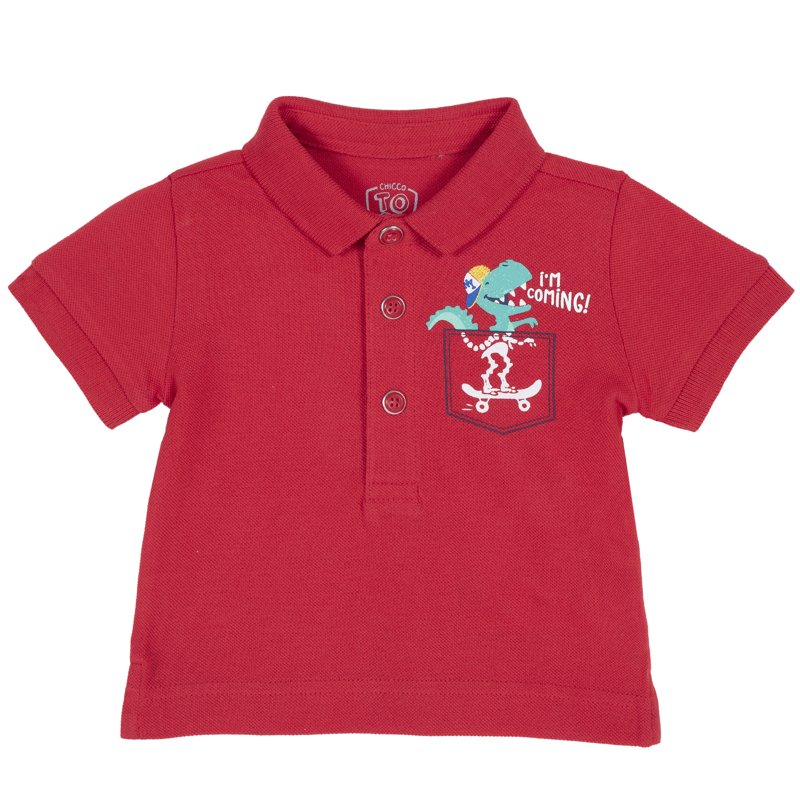 POLO SHORT SLEEVE - LIGHT RED