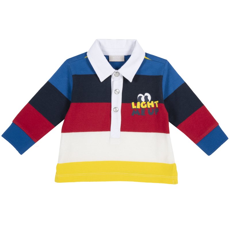 POLO LONG SLEEVE - MEDIUM RED