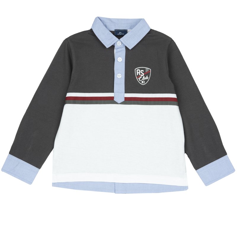 POLO LONG SLEEVE - DARK GREY