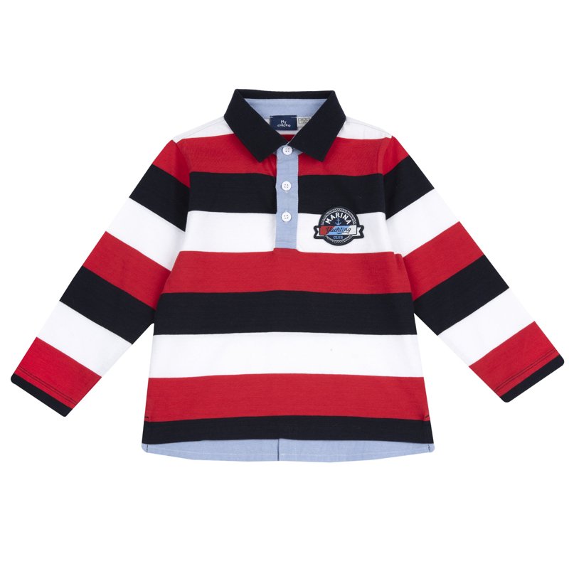 POLO LONG SLEEVE - DARK BLUE