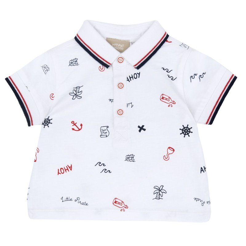 POLO SHORT SLEEVE - WHITE