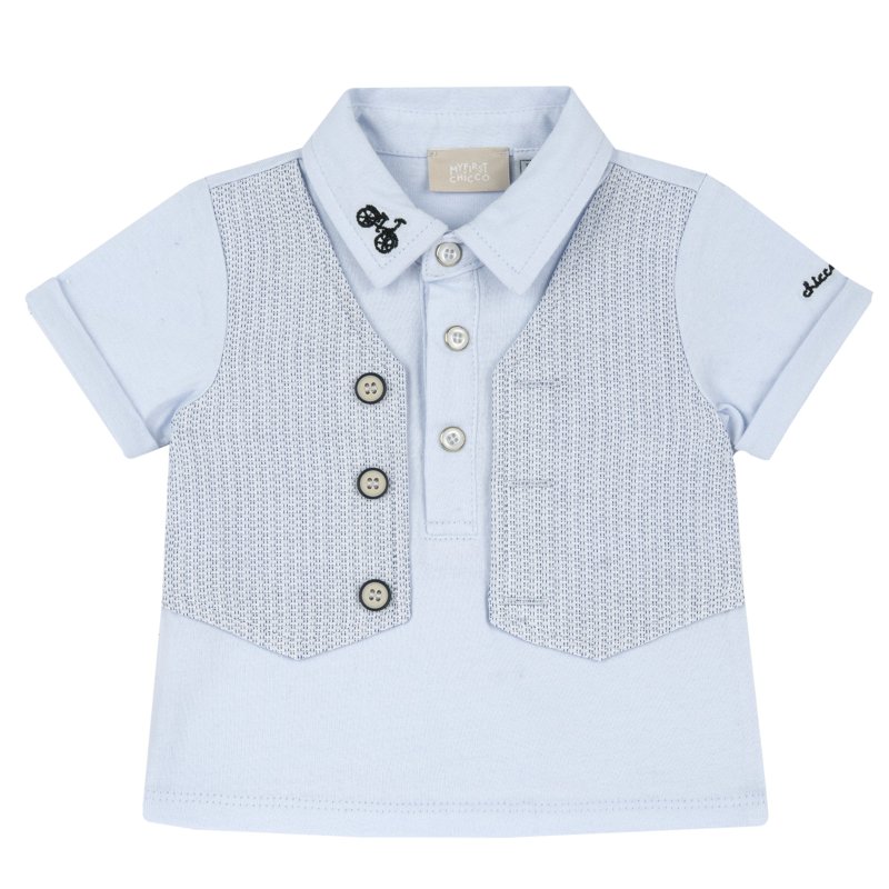 POLO SHORT SLEEVE - LIGHT BLUE