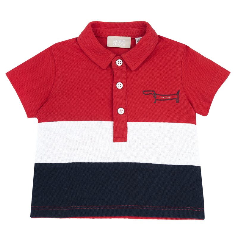 POLO SHORT SLEEVE - MEDIUM RED