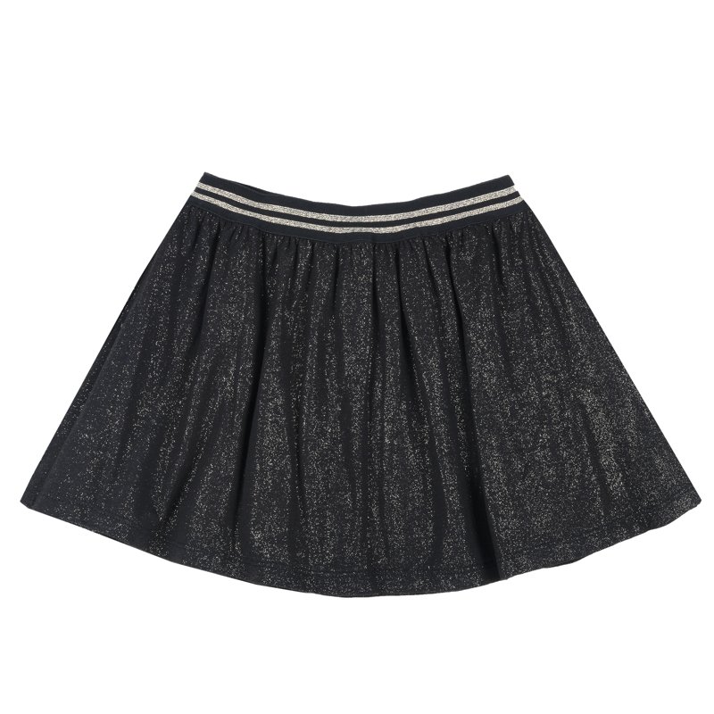 SKIRT - GREY PRINTED