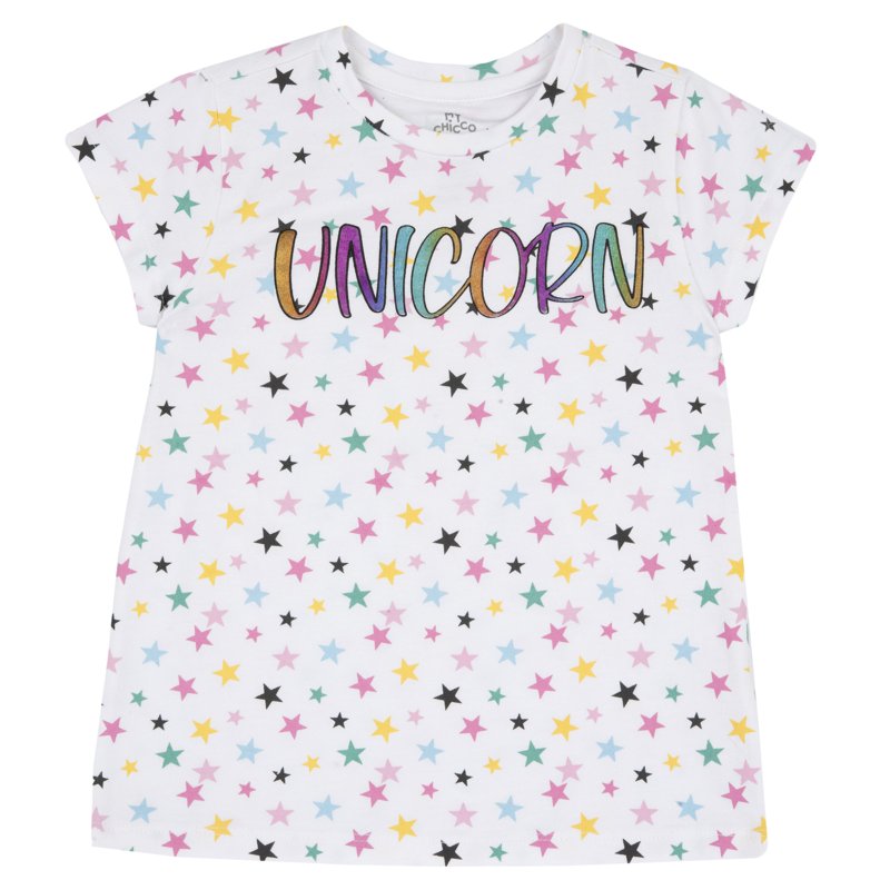 T-SHIRT SHORT SLEEVE - WHITE/PINK