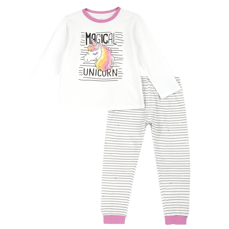 PIJAMA LONG SLEEVE - WHITE