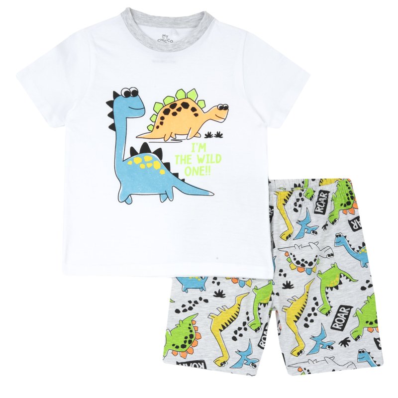 PIJAMA SHORT SLEEVE - WHITE