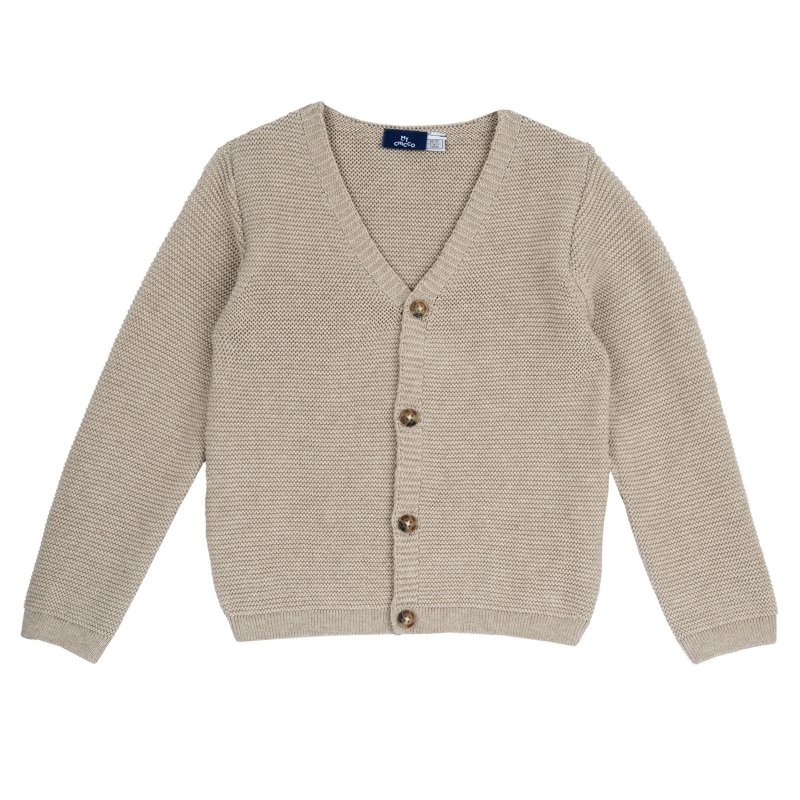 CARDIGAN - LIGHT BROWN