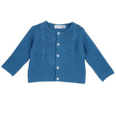 CARDIGAN - DARK BLUE/LIGHT BLUE