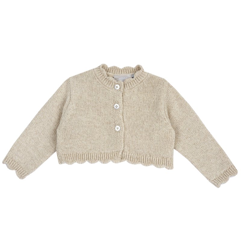 CARDIGAN - LIGHT NATURAL