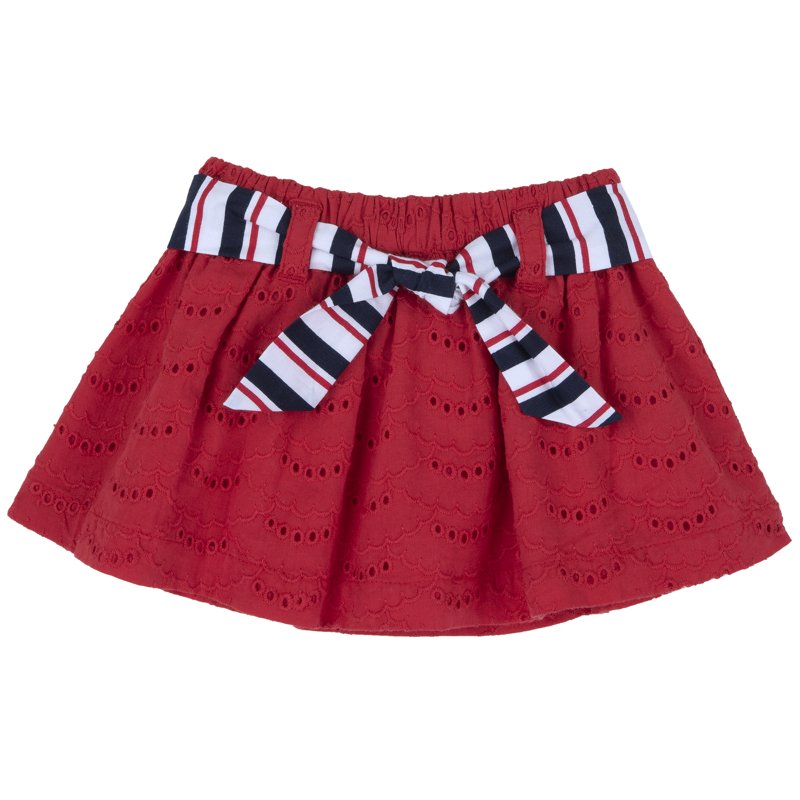 SKIRT - MEDIUM RED