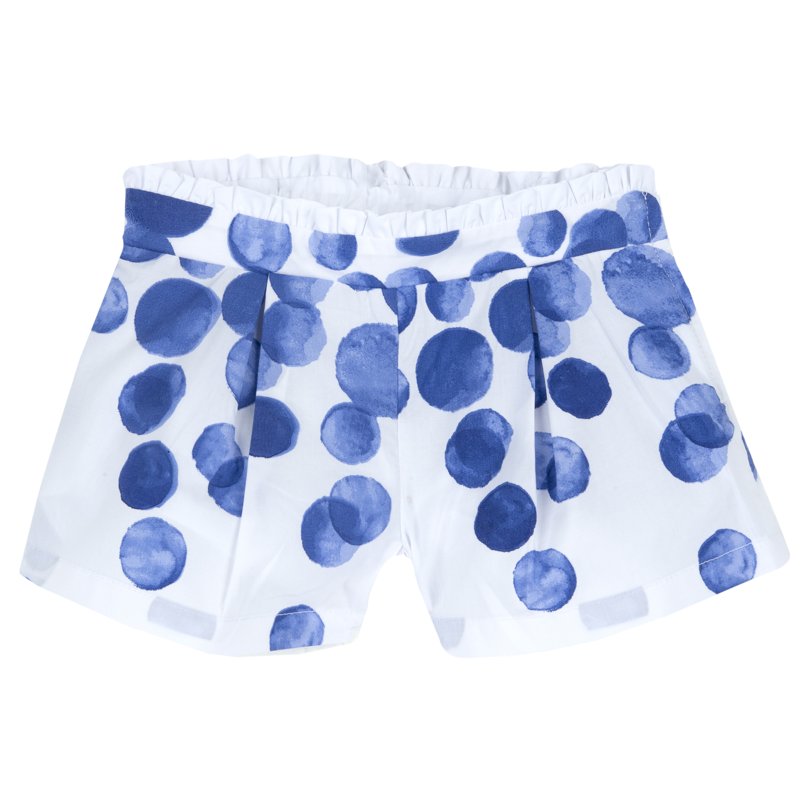 SHORTS - WHITE/BLUE