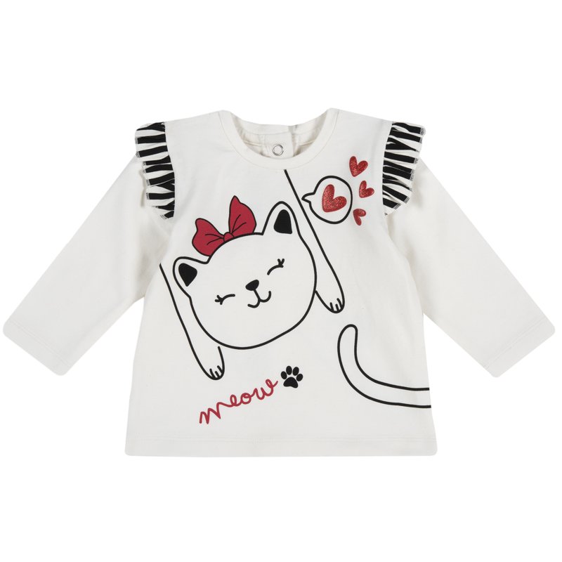 T-SHIRT LONG SLEEVE - WHITE