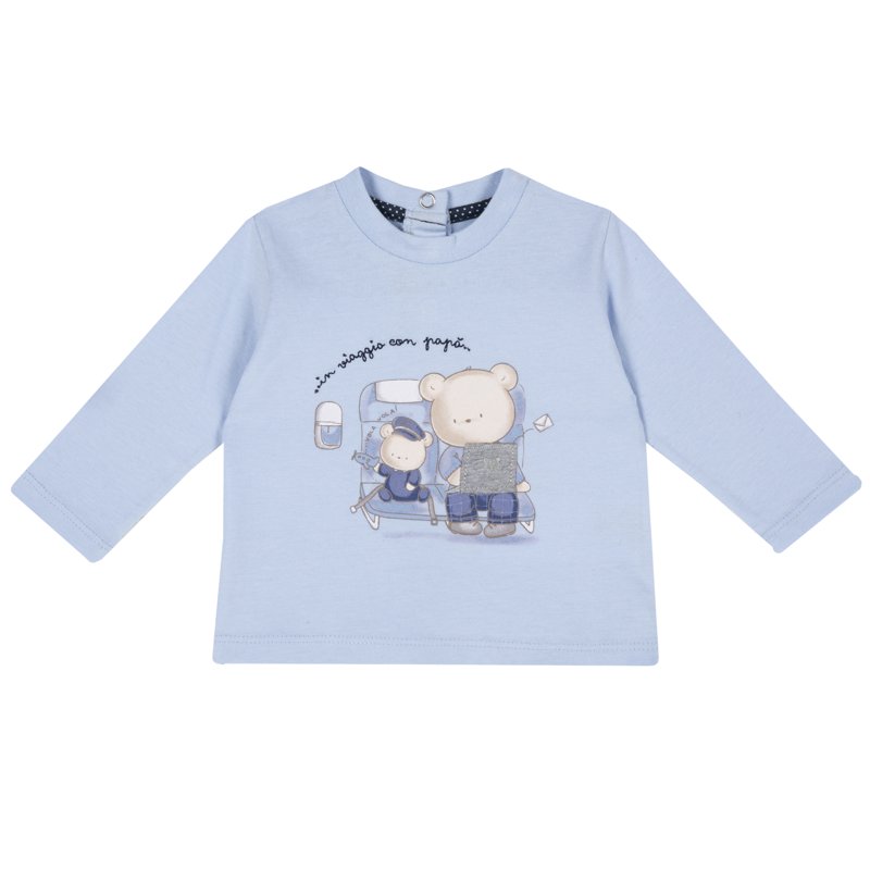 T-SHIRT LONG SLEEVE - LIGHT BLUE